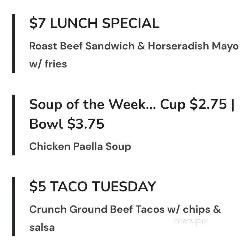 Townsite Cafe - Topeka, KS menu_pic