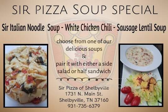 Sir Pizza - Shelbyville, TN