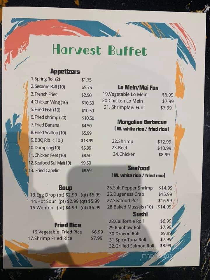 Harvest Buffet - Tacoma, WA