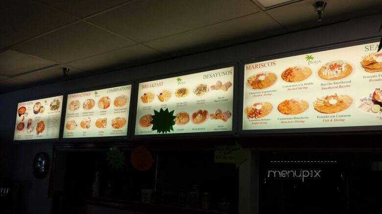 Baja Mexican Food - Rio Rancho, NM menu_pic