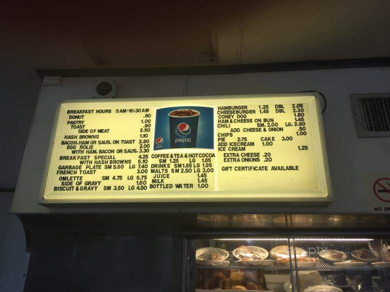 Powers Hamburger Shop - Fort Wayne, IN menu_pic