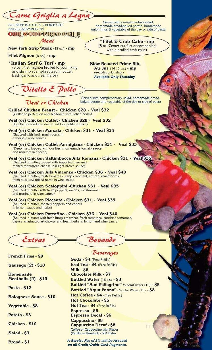 Little Italy Restaurant - Wildwood, NJ menu_pic