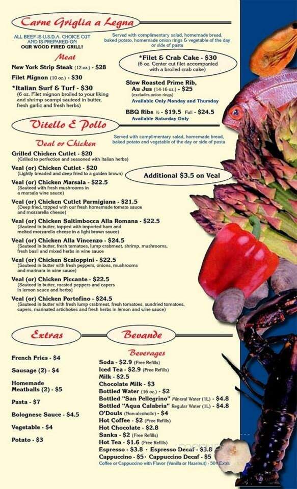Little Italy Restaurant - Wildwood, NJ menu_pic