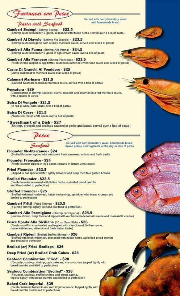 Little Italy Restaurant - Wildwood, NJ menu_pic