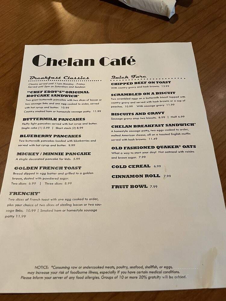 Chelan Cafe - Seattle, WA