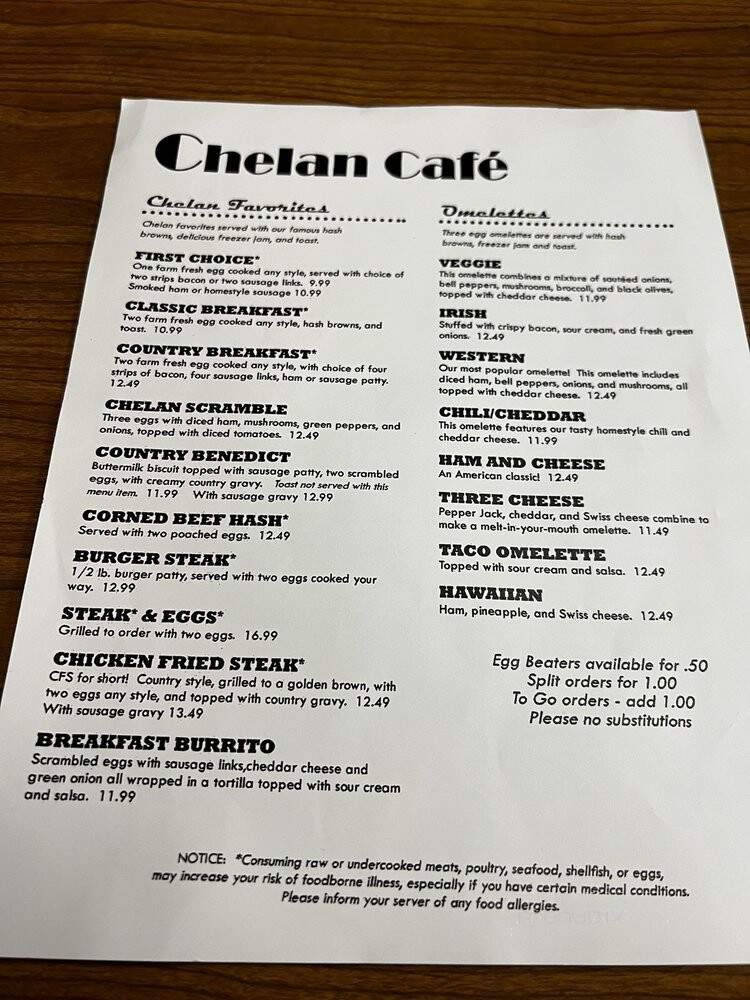 Chelan Cafe - Seattle, WA