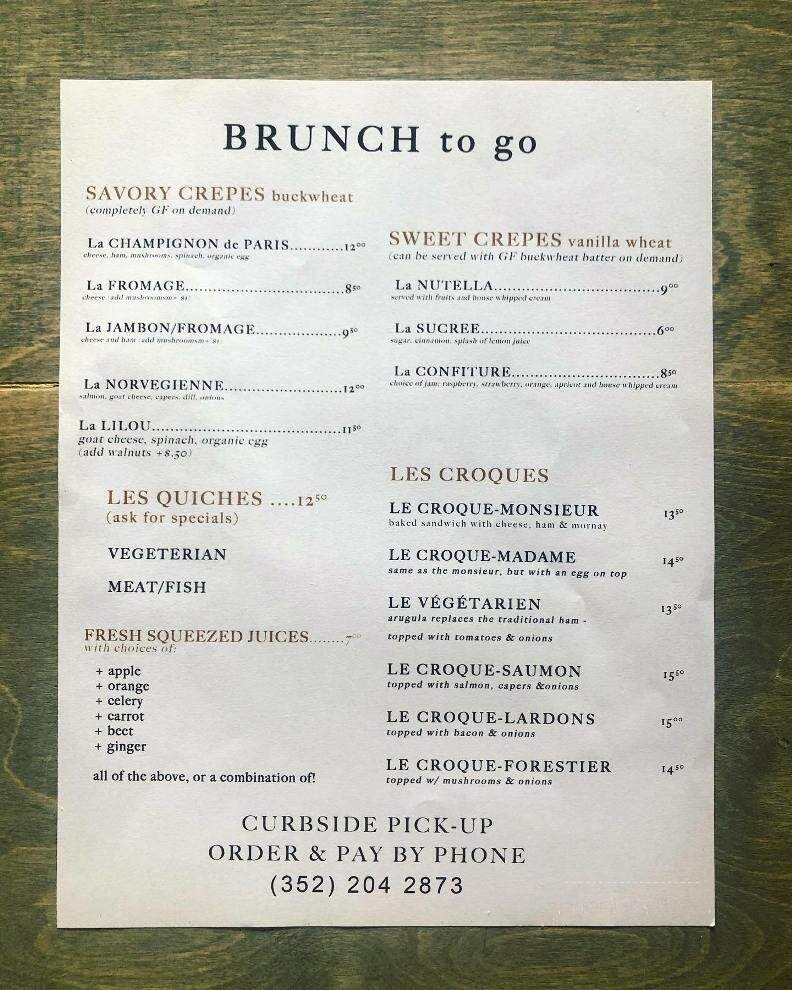 A L P I N Beer & Wine Bistro - Gainesville, FL menu_pic