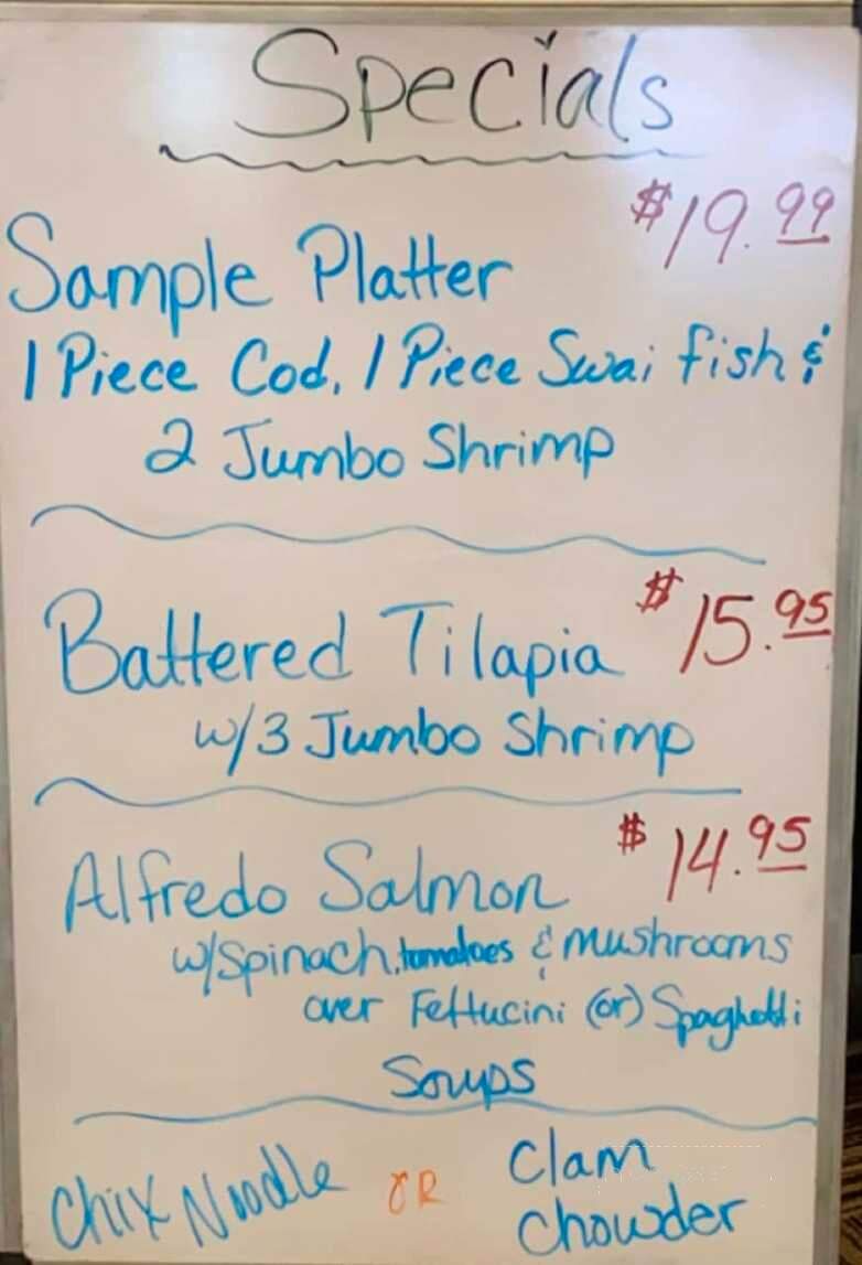 A New Hollywood Family Restaurant - Portage, WI menu_pic