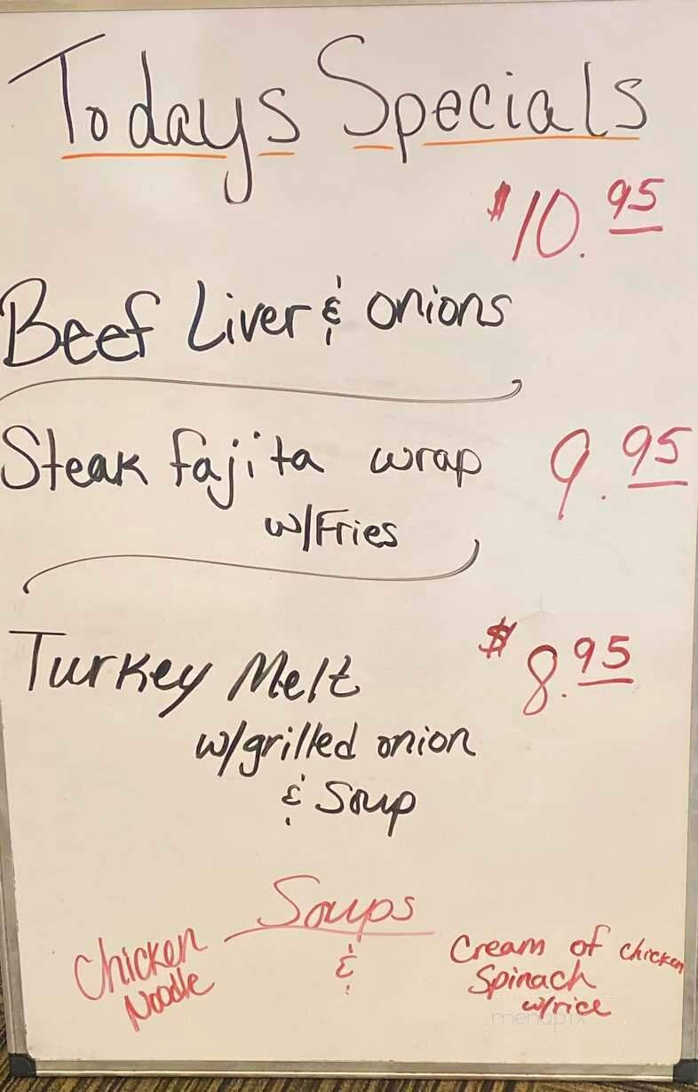 A New Hollywood Family Restaurant - Portage, WI menu_pic