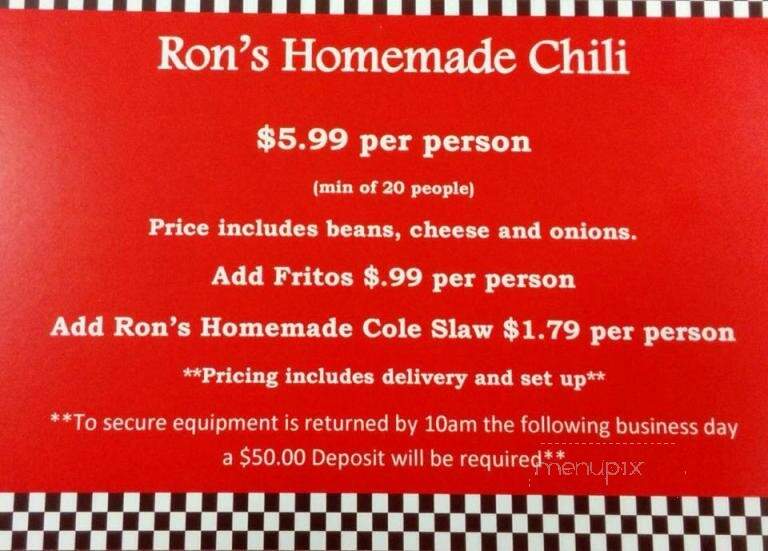 Ron's Hamburger & Chili - Wagoner, OK
