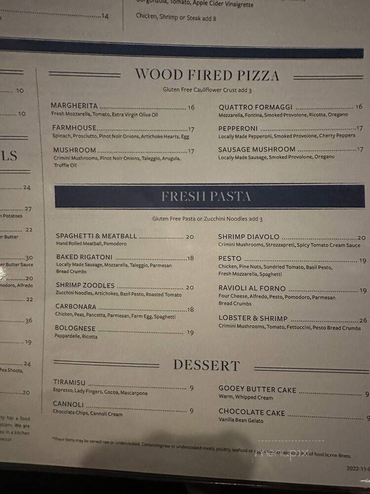 Leo's Italian Social - Morrisville, NC menu_pic
