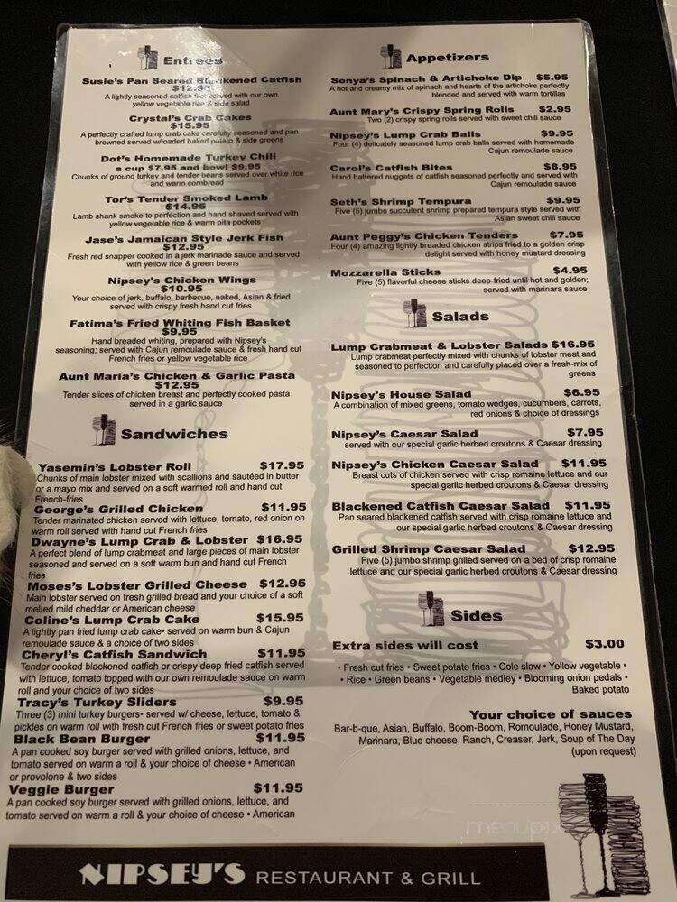 Nipsey's Restaurant and Grill - Upper Marlboro, MD