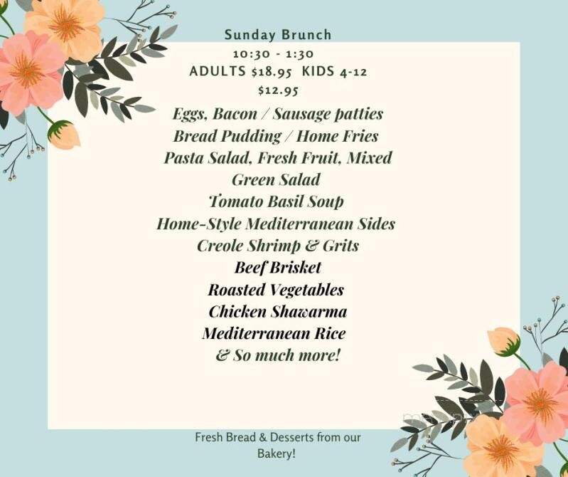 Village Baker - Pendleton, SC menu_pic