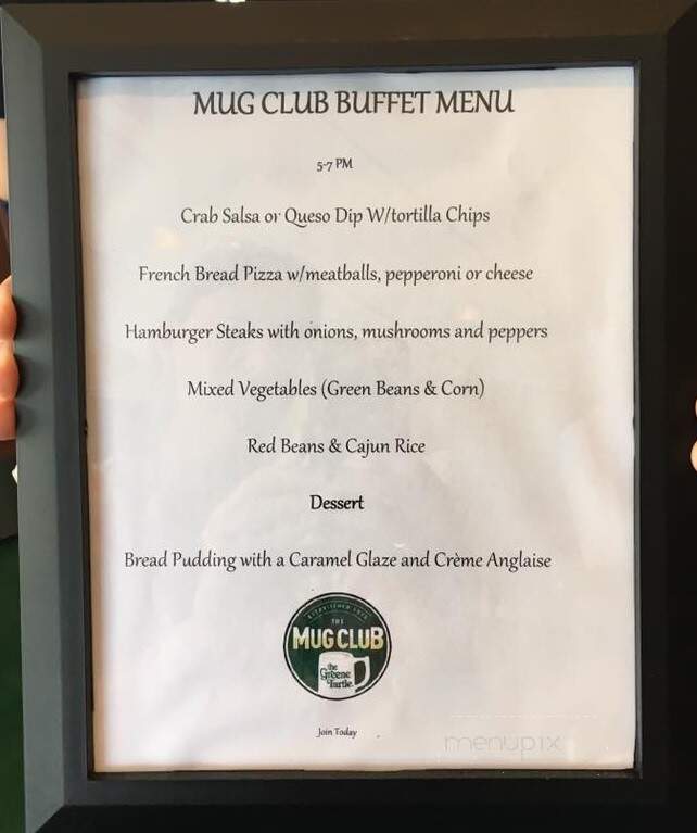 The Green Turtle - Hagerstown, MD menu_pic