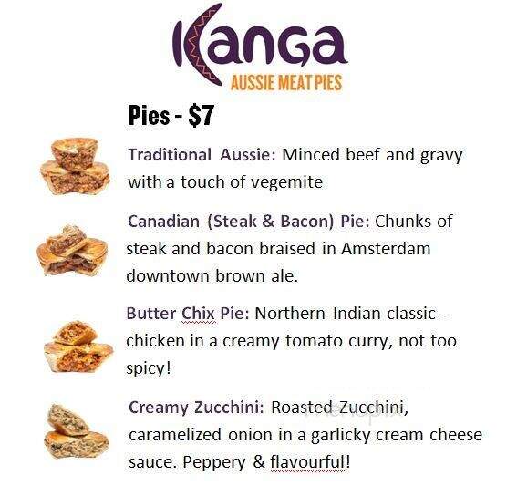 Kanga Take Out Restaurant - Toronto, ON menu_pic