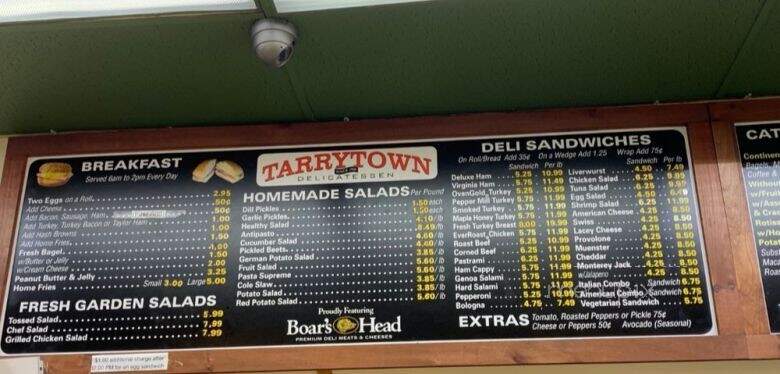 Tarrytown Delicatessen - Tarrytown, NY menu_pic