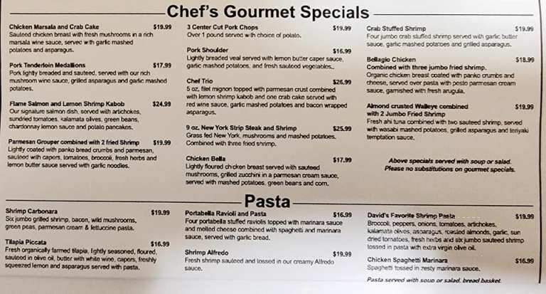 Open Flame - Hales Corners, WI menu_pic
