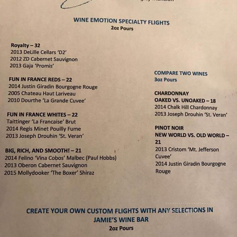 Jamie's Wine Bar - Phoenix, AZ