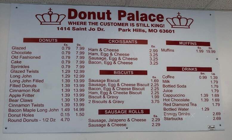 Donut Palace - Park Hills, MO