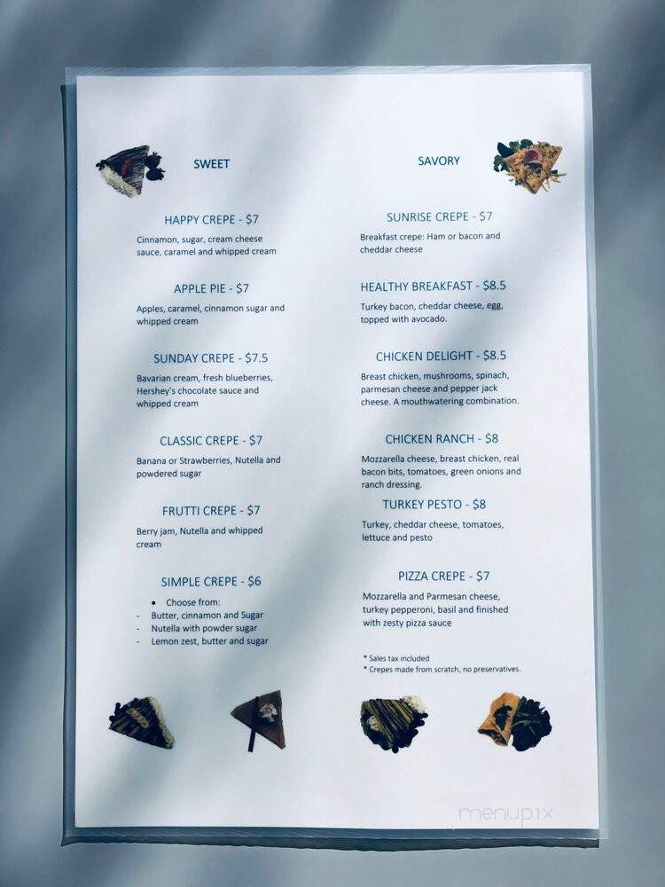 La Crepe Boise - Meridian, ID menu_pic