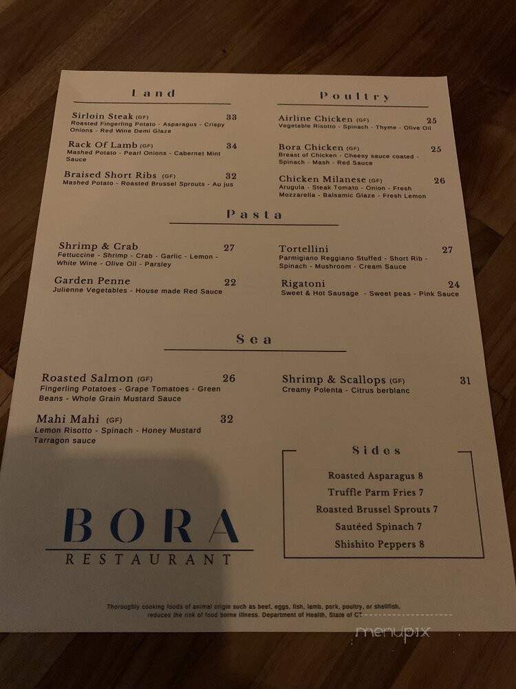 Bora Restaurant - Bethel, CT