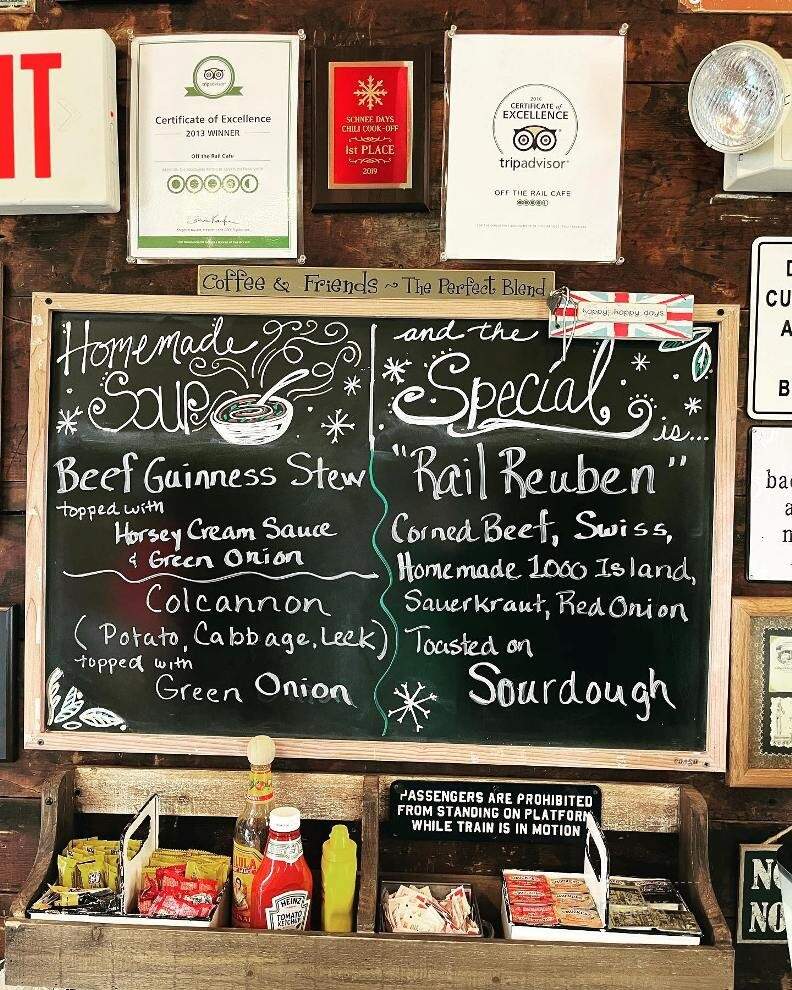 Off The Rail - Elkhart Lake, WI menu_pic