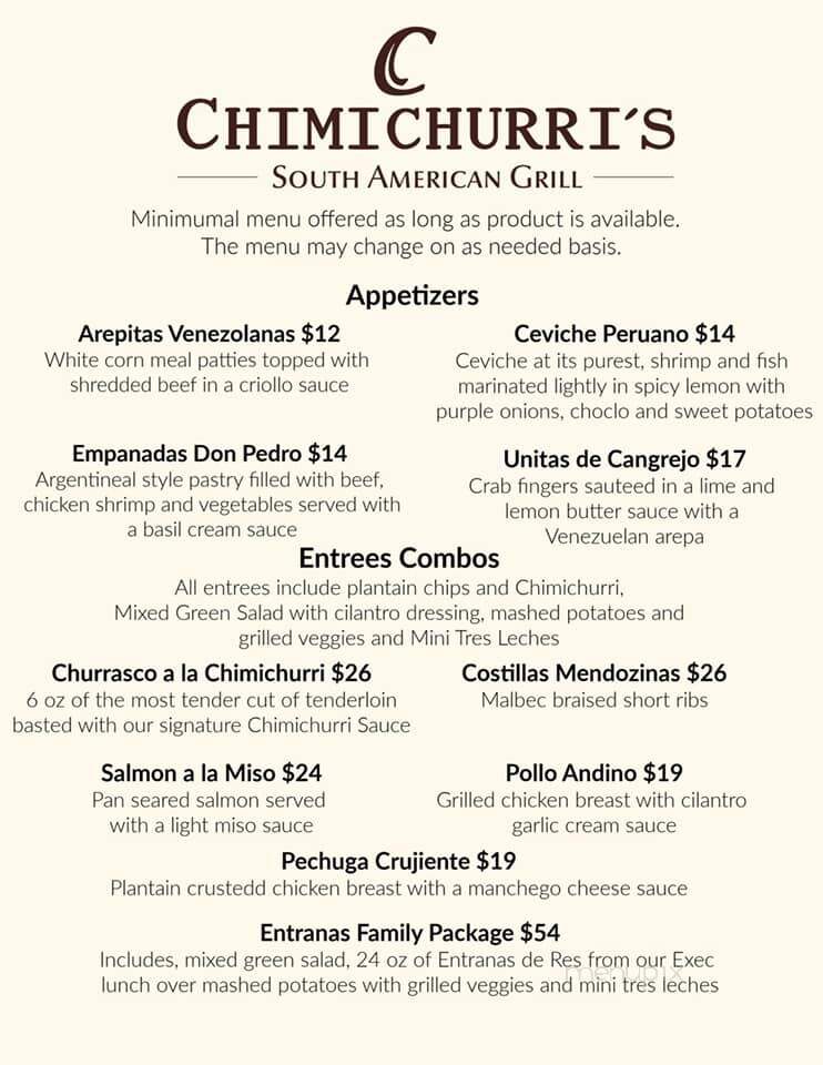 Chimichurri's South American Grill - Kingwood, TX