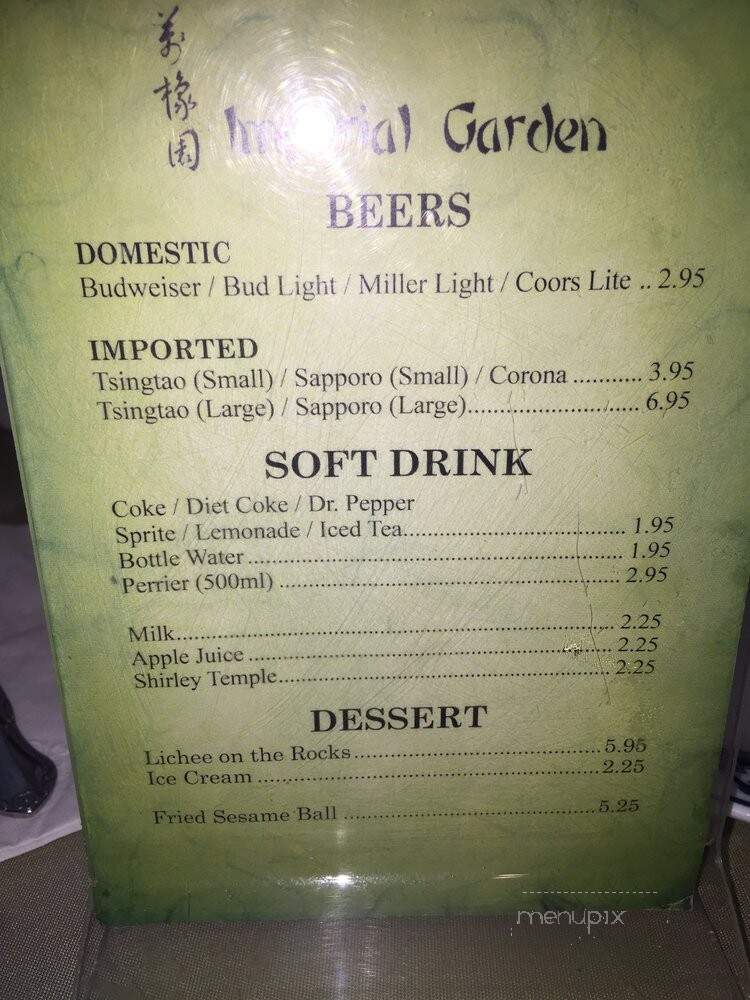Imperial Garden - Thousand Oaks, CA menu_pic
