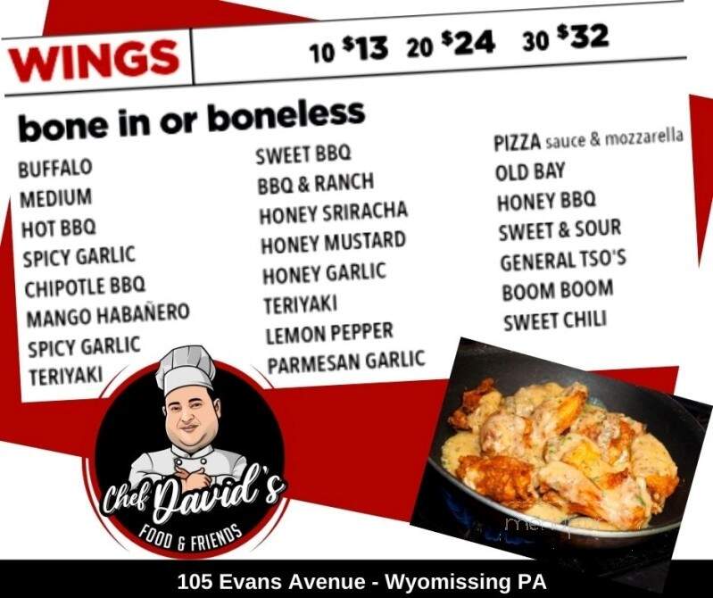 Chef David's Food and Friends - Wyomissing, PA