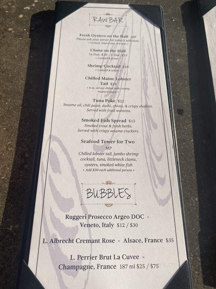 The Swine Bar - North Wildwood, NJ menu_pic