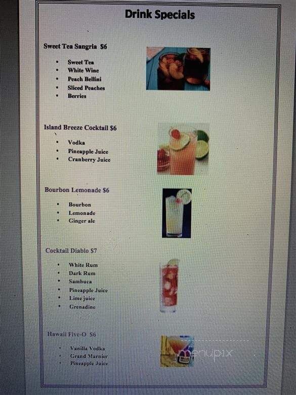 Sports Corner @ 124 - Macomb, IL menu_pic