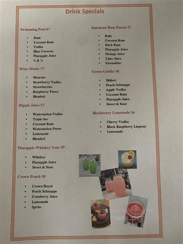 Sports Corner @ 124 - Macomb, IL menu_pic