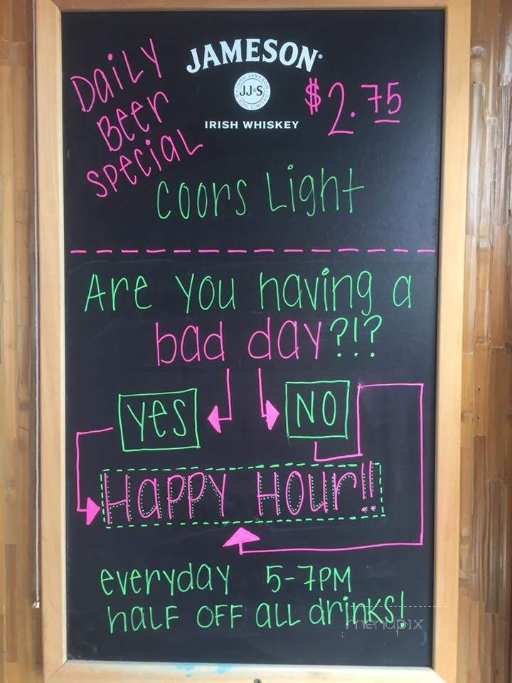 Bamboo Bar - Cranberry Township, PA menu_pic