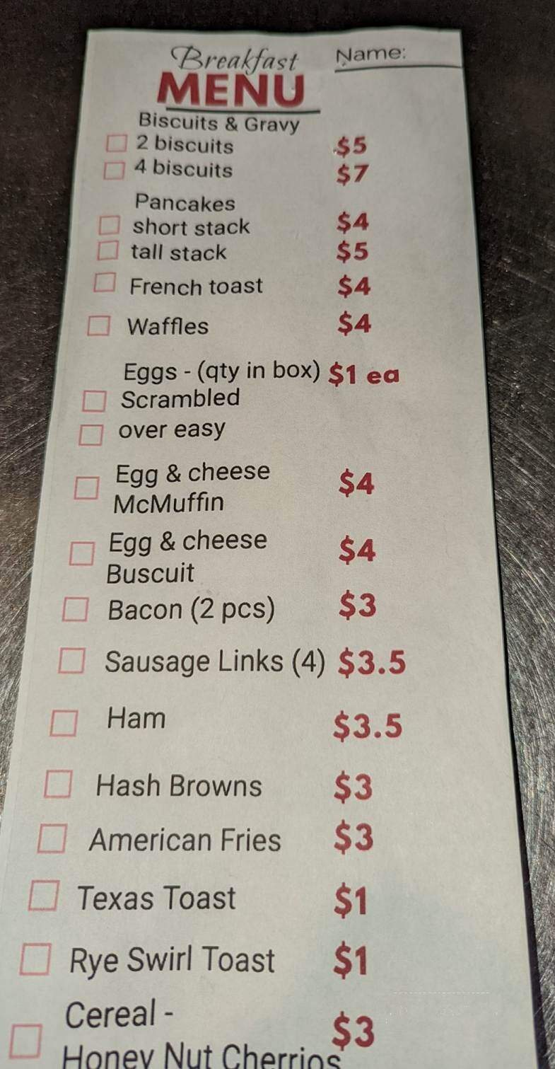 Red's Sports Bar & Grill - Middleville, MI menu_pic