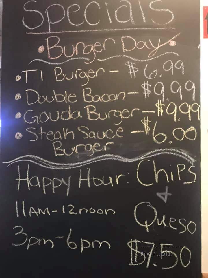 Red's Sports Bar & Grill - Middleville, MI menu_pic