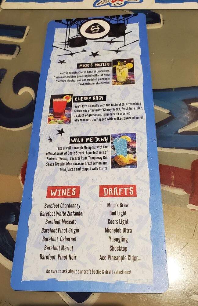 Mojo Grill and Catering Company - Ocala, FL menu_pic