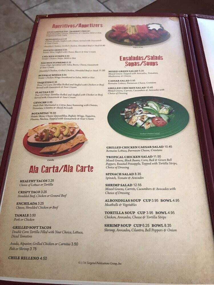 Las Rocas Bar & Grill - Castaic, CA menu_pic