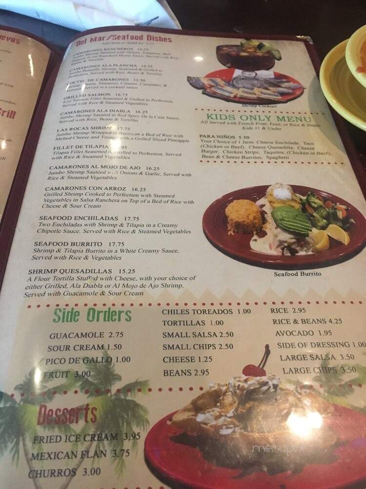 Las Rocas Bar & Grill - Castaic, CA menu_pic