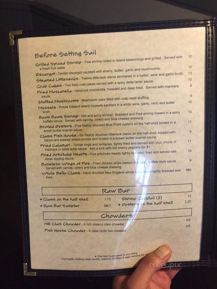 Saybrook Fish House - Canton, CT menu_pic