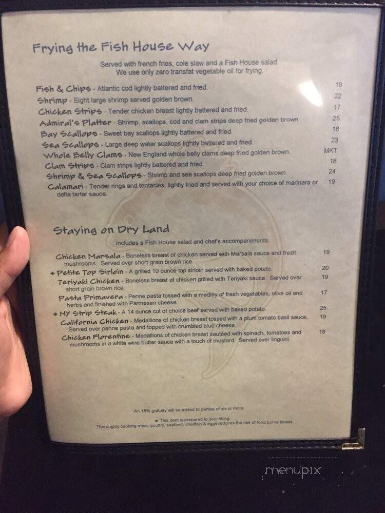 Saybrook Fish House - Canton, CT menu_pic