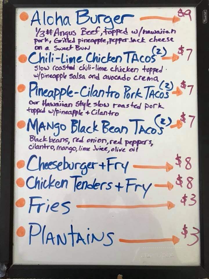 Papa Pineapples - Summerfield, FL menu_pic