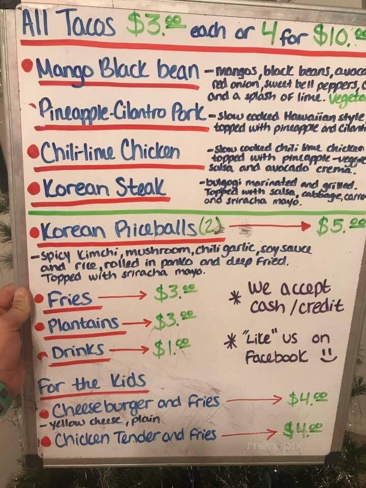 Papa Pineapples - Summerfield, FL menu_pic