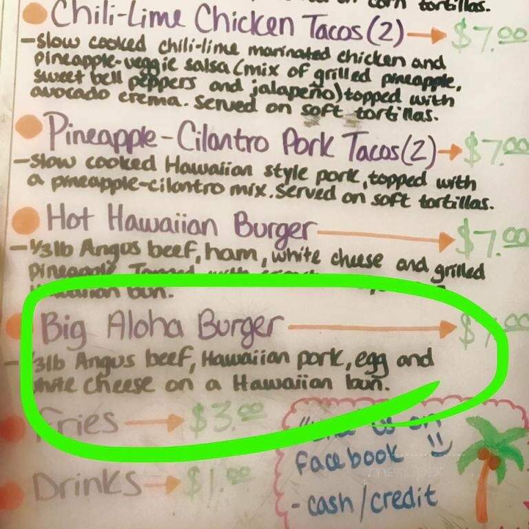 Papa Pineapples - Summerfield, FL menu_pic