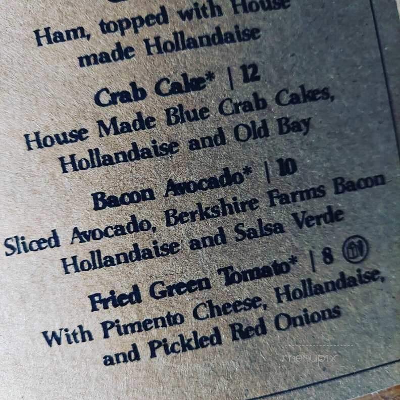 Screen Door Cafe - Dayton, TN menu_pic