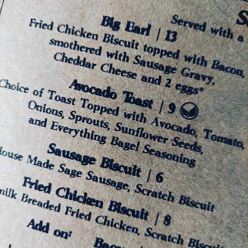 Screen Door Cafe - Dayton, TN menu_pic
