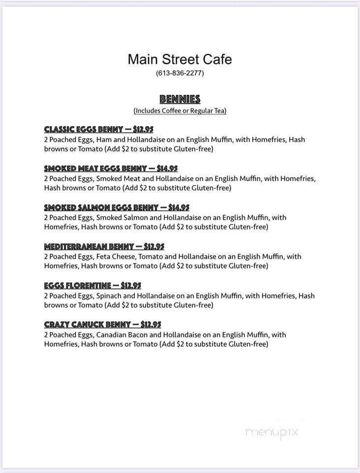 Main Street Cafe - Ottawa, ON