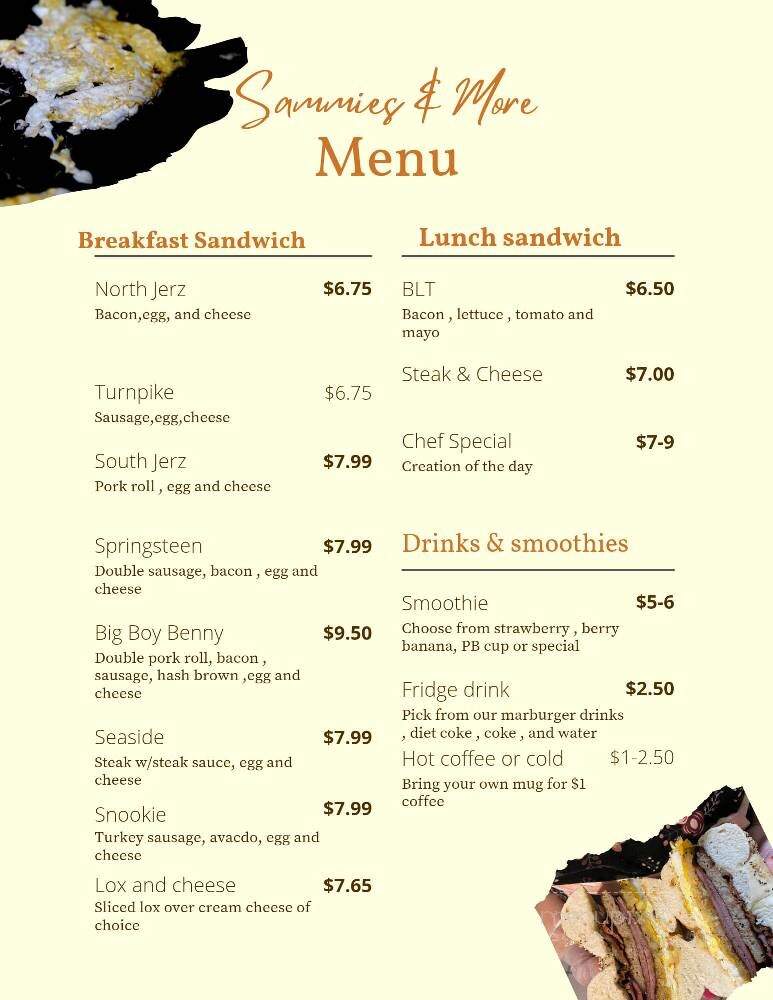 Downtown Bagelhouse - Butler, PA menu_pic