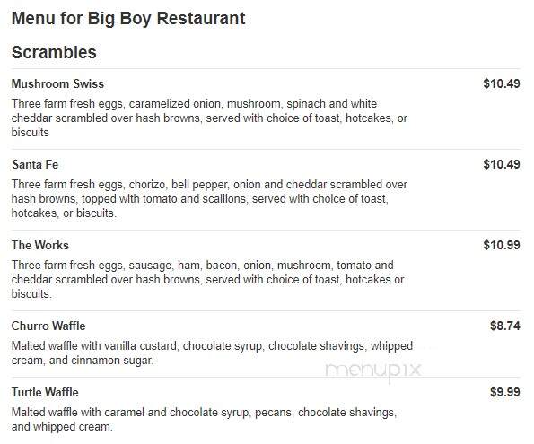 Big Boy Restaurant - Fruitport Twp, MI