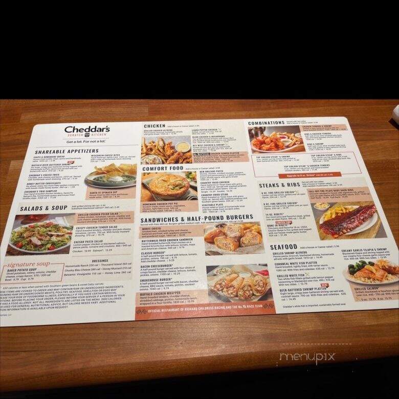 Cheddar's Scratch Kitchen - Oklahoma City, OK menu_pic