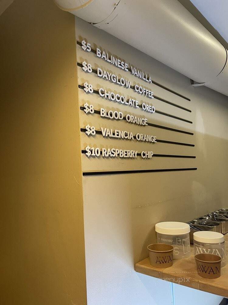 Awan - West Hollywood, CA menu_pic